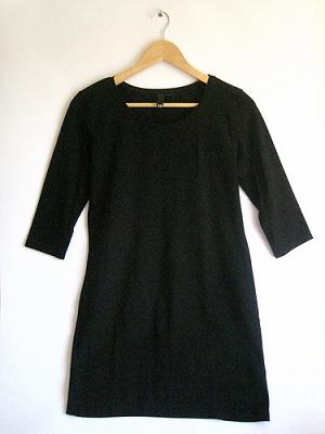 Vestido negro mini